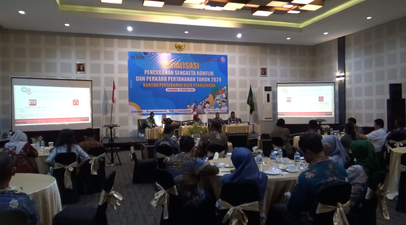 BPN Sosialisasikan Pencegahan Sengketa Konflik dan Perkara Pertanahan 