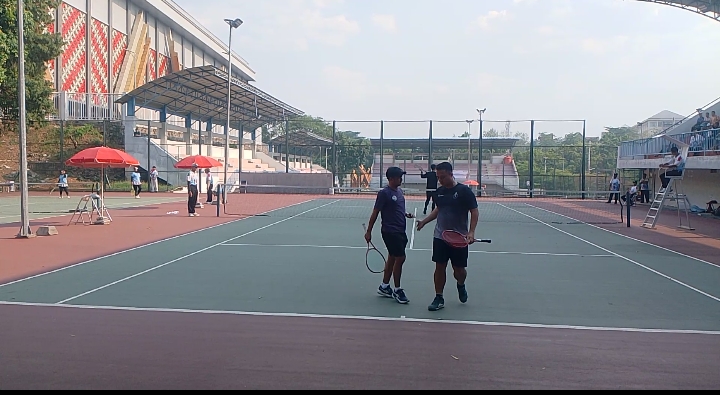 Pecah Telur Sebelum Pembukaan Porprov Jateng 2026, Soft Tenis Tambah Semangat Kontingen Kota Pekalongan