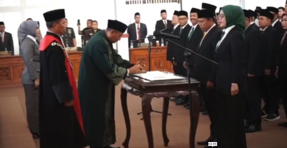 45 Anggota DPRD Kabupaten Pekalongan Periode 2024-2029 Dilantik