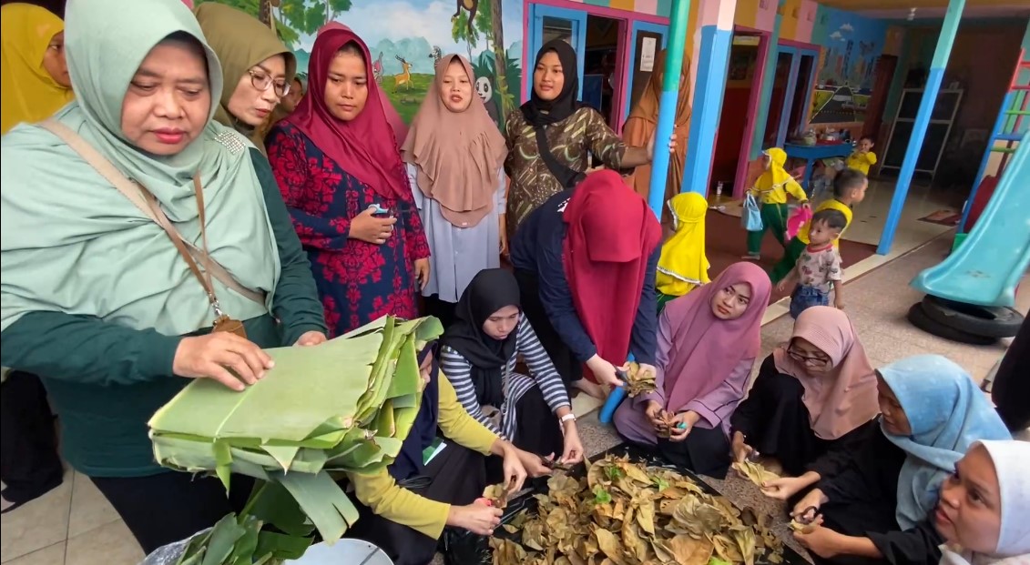 TK ABA Pesindon Edukasi Siswa dan Orang Tua Olah Sampah