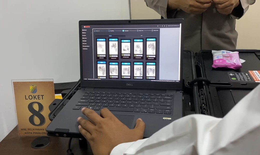 Polres Pekalongan Kota Buka Layanan Sidik Jari Di Mal Pelayanan Publik