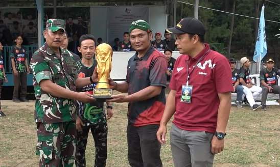 Turnamen Sepakbola Danramil Paninggaran Cup Ke-10 Resmi Dibuka