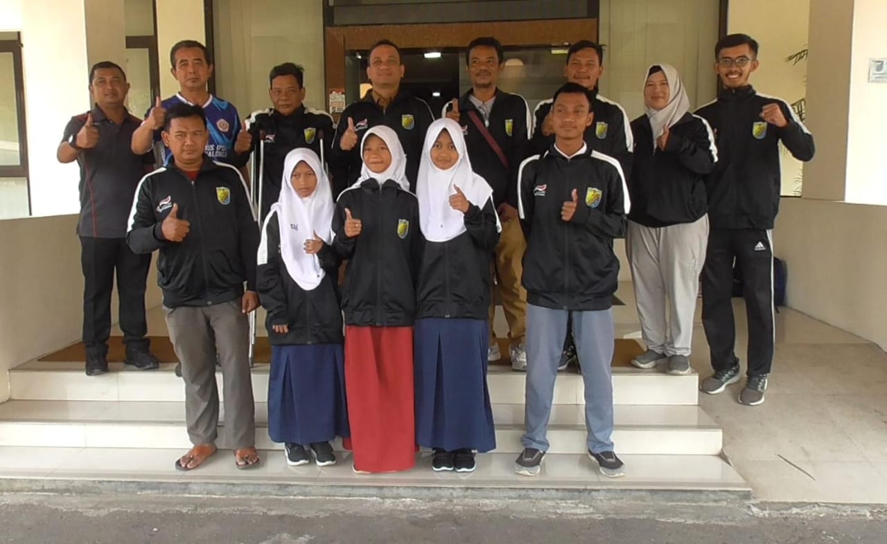 Walikota Aaf Lepas 6 Atlet Pelajar NPCI Berlaga di Ajang Peparpeda Jateng 2024 