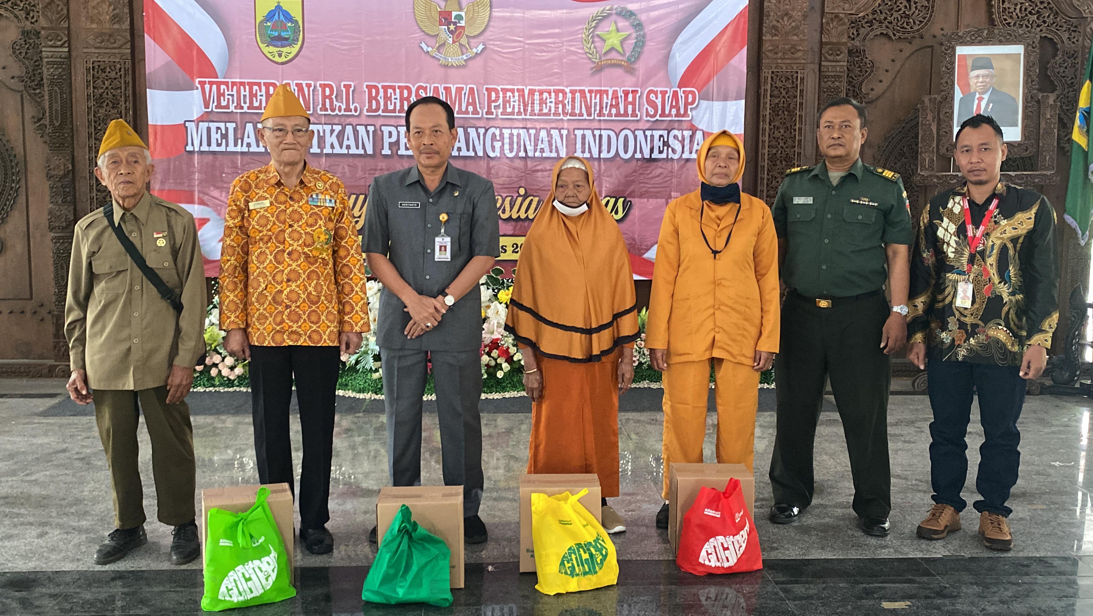 Veteran di Pemalang Bersama Pemerintah Siap Lanjutkan Pembangunan Menuju Indonesia Emas 