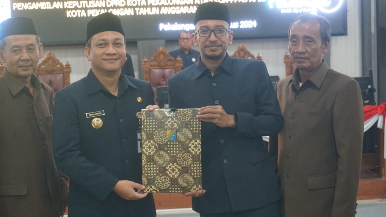 DPRD dan Pemkot Pekalongan Setujui Bersama KUA-PPAS APBD Kota Pekalongan 2025