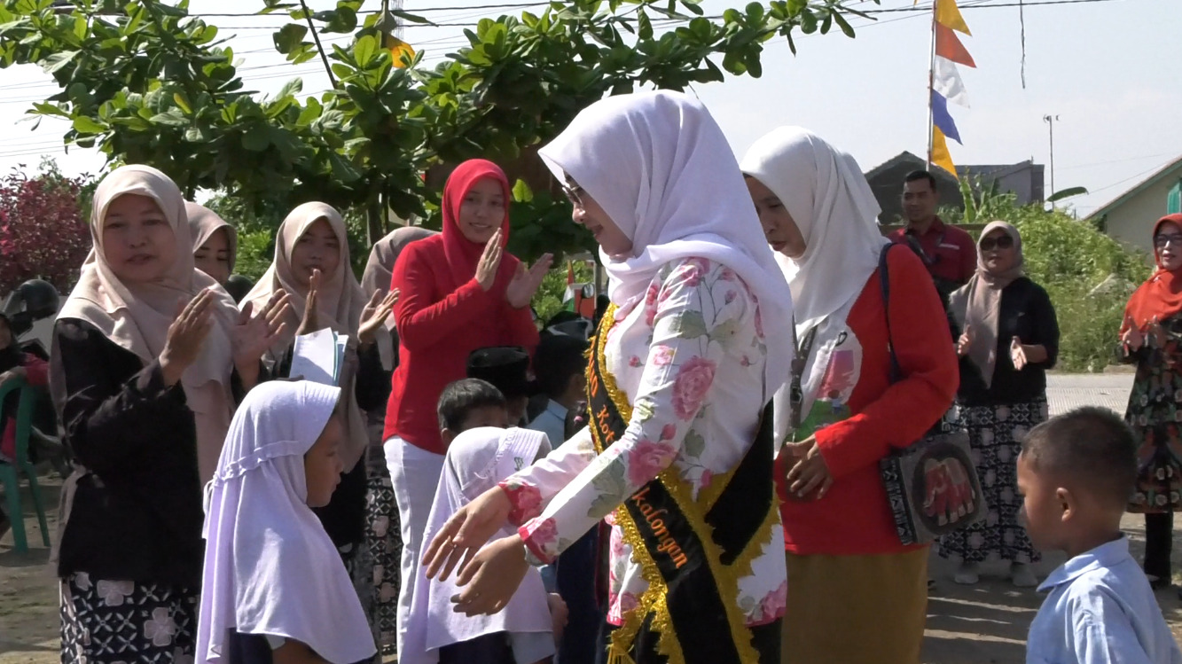 Dolan PAUD di TK Mina Bahari, Bunda PAUD Kota Pekalongan Ajak Anak Peduli Sampah Sejak Dini 