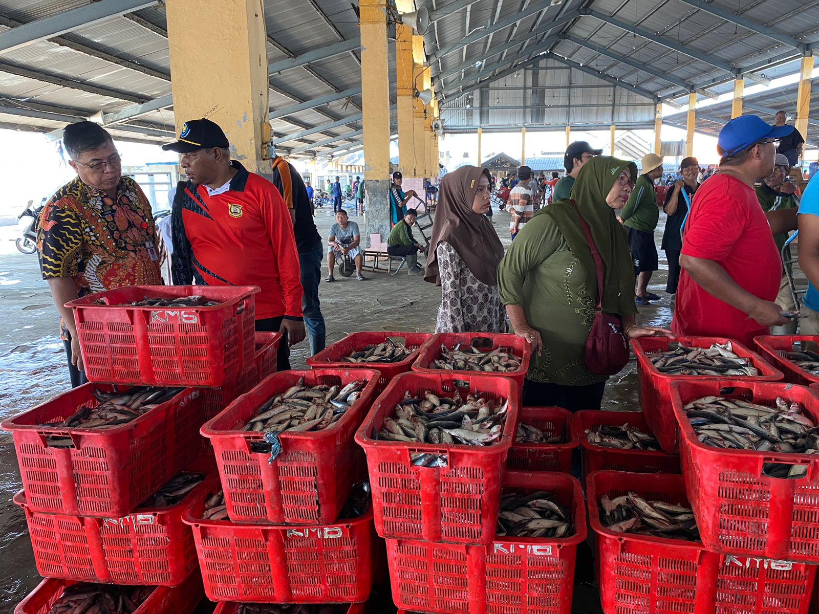 TPI Kota Pekalongan Terima Kunjungan Dinas Perikanan Kota Jayapura
