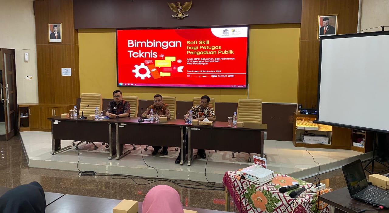 Tingkatkan Pelayanan Publik Petugas Layanan Pengaduan Dibekali Soft Skill