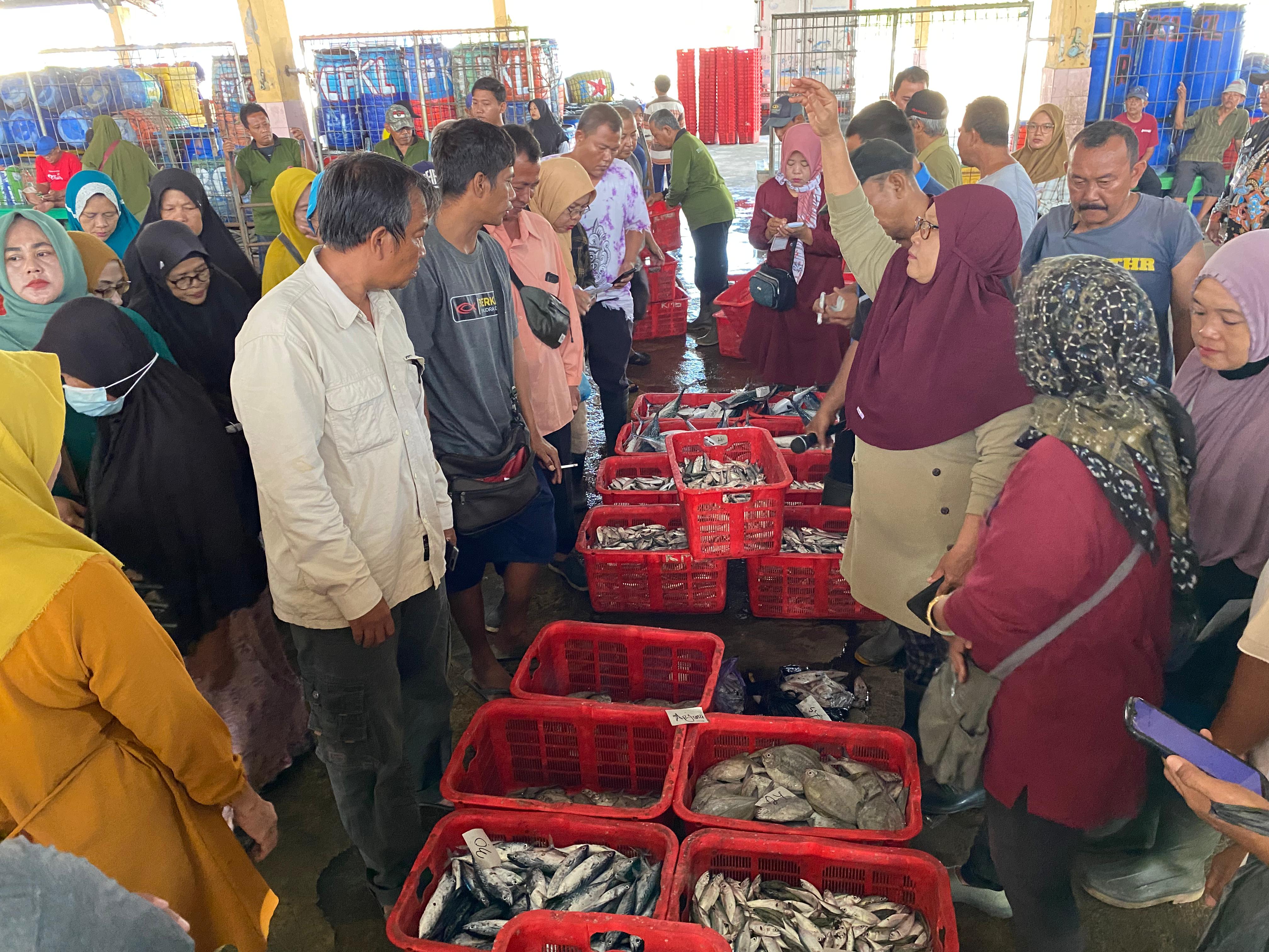 Berikan Layanan Terbaik, TPI Kota Pekalongan Lakukan Lelang Terbuka Hingga One Day Service