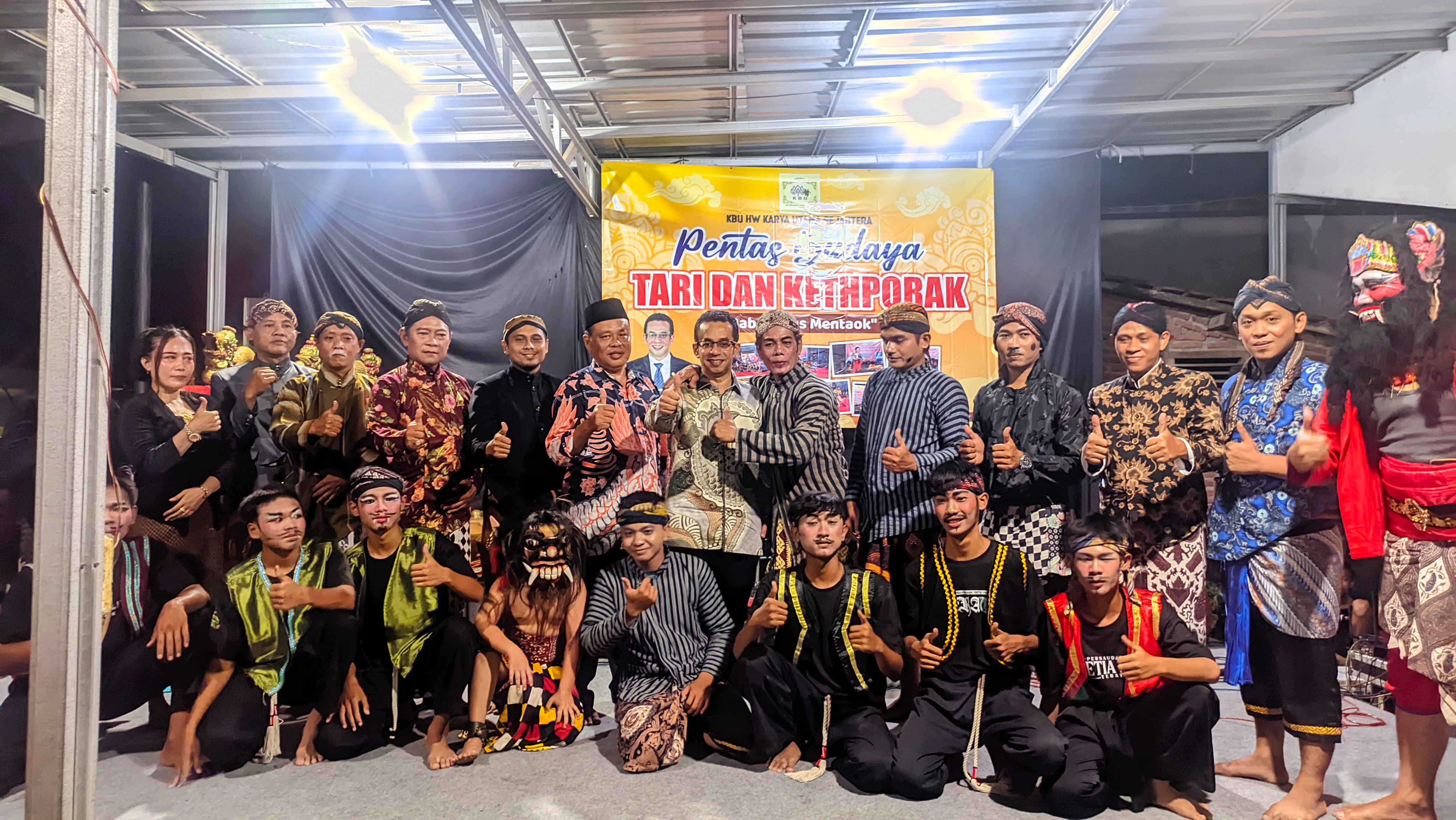 Nonton Bareng Seni Ketoprak di Pemalang, Anggota DPR Rizal Bawazier Ajak Bersama Pertahankan Tradisi 