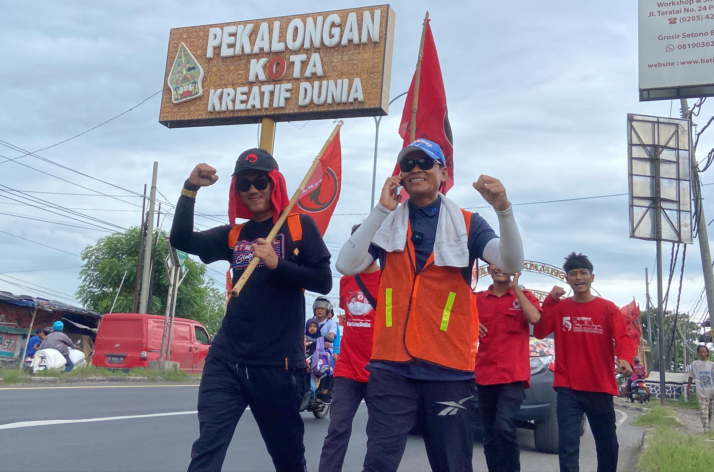 Langkah Tak Kenal Lelah, Didik Haryadi Penuhi Nadzar Dengan Perjalanan Jalan Kaki Jakarta - Boyolali