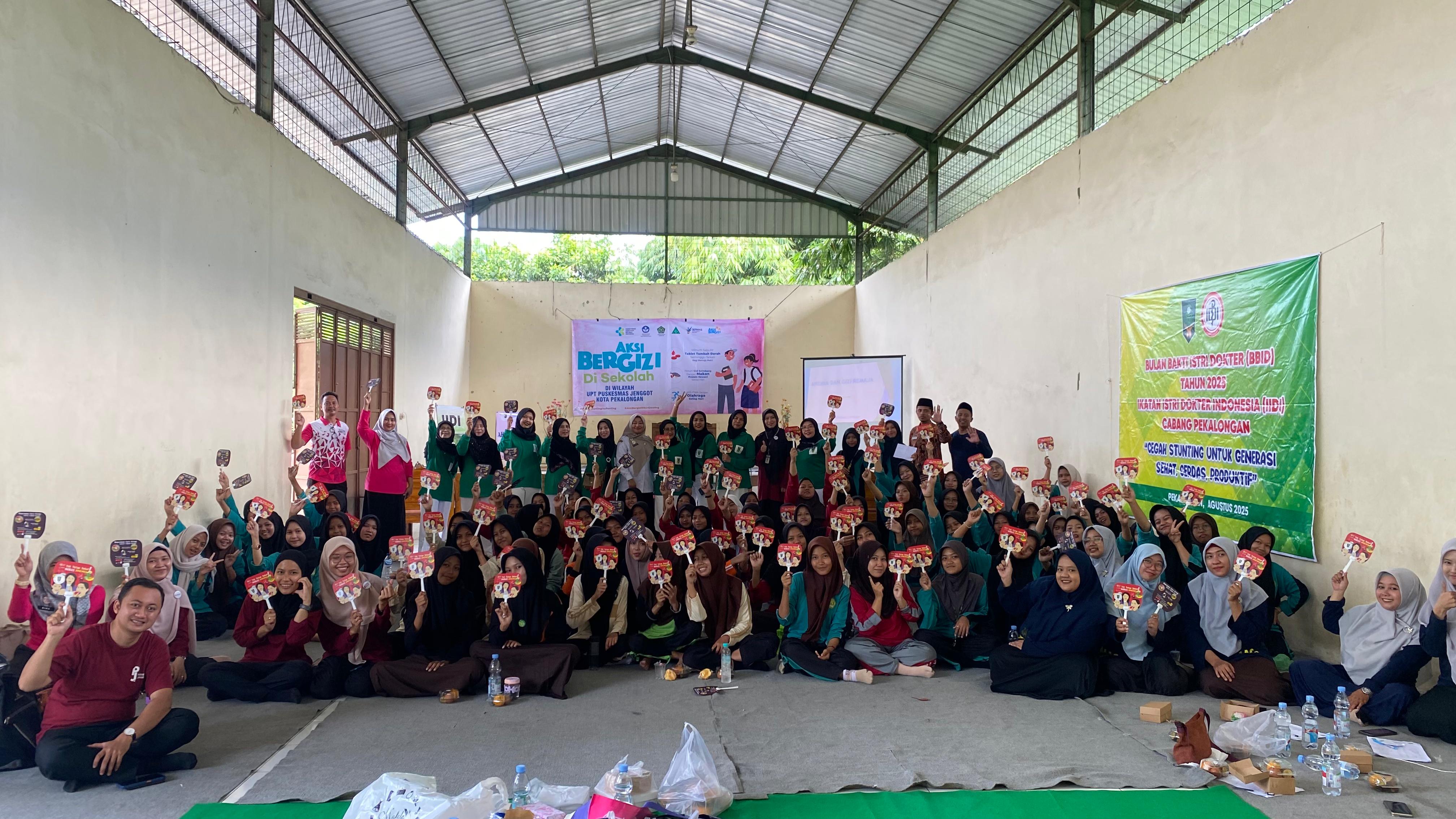 Bulan Bakti Istri Dokter 2025, Iidi Pekalongan Gelar Sosialisasi Cegah Stunting Di MAS Yapensa 