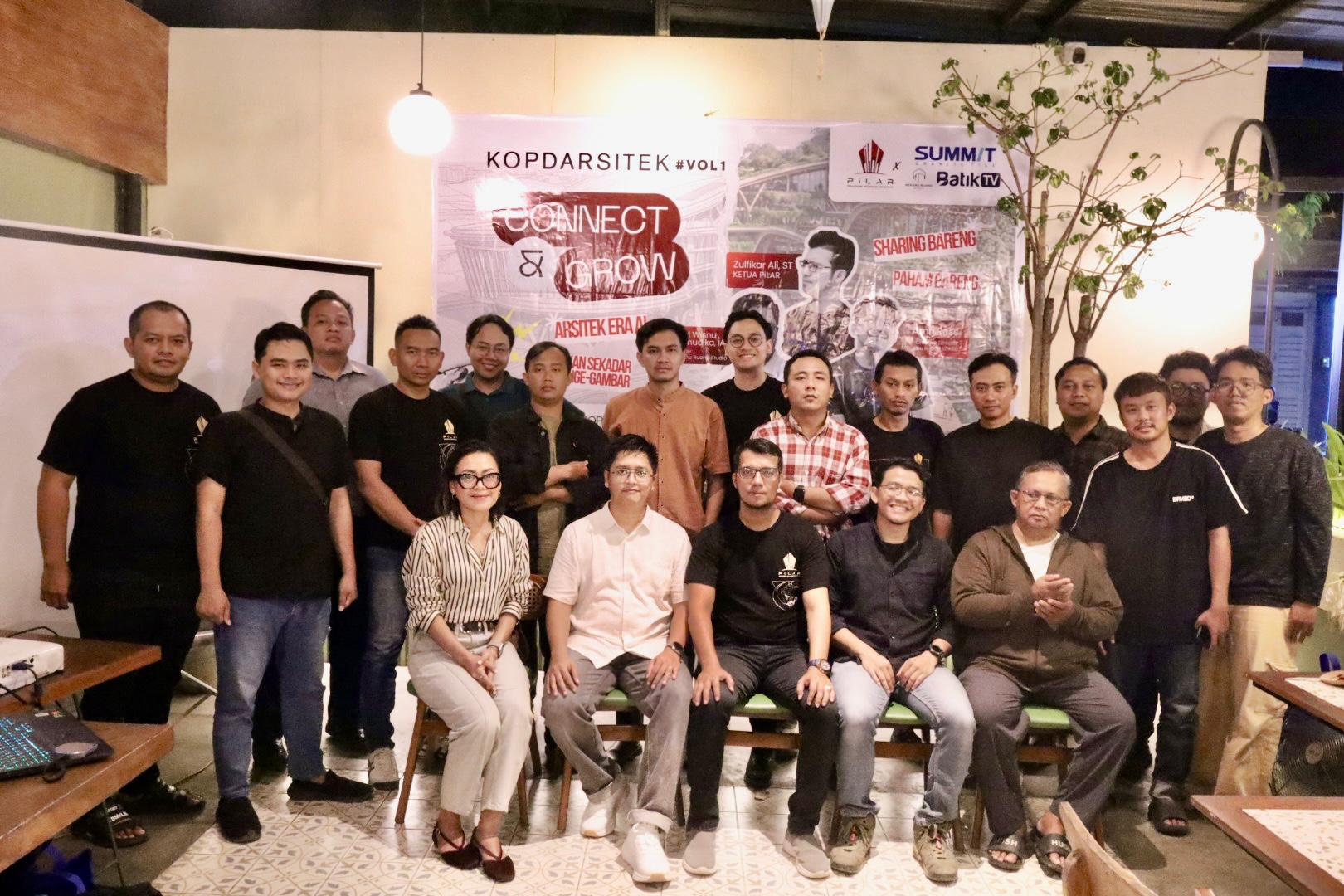 PILAR Gelar Kopdarsitek Vol. 1, Bahas Peran Penting AI di Dunia Arsitektur