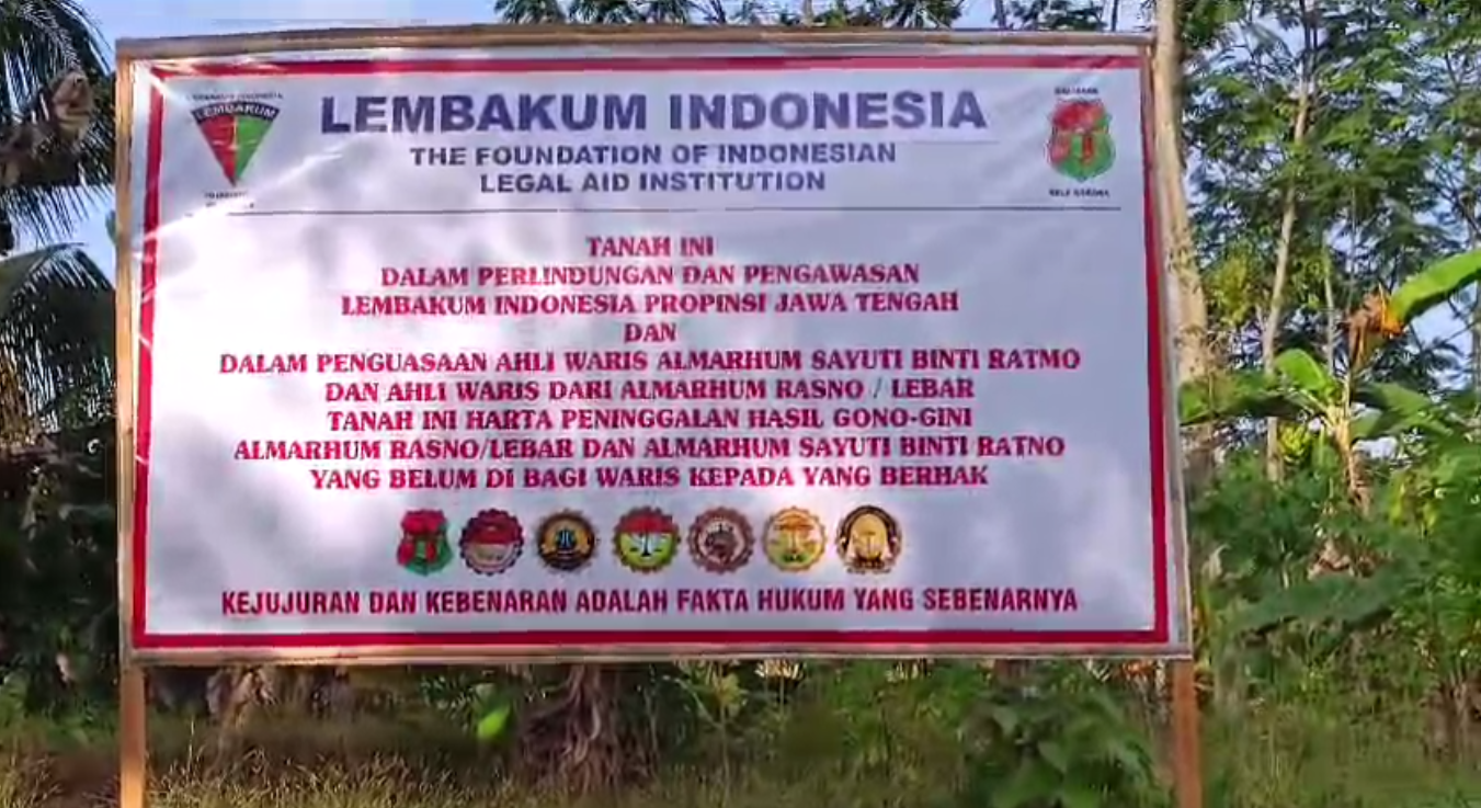 Warga Resah Lahan dan Rumah di Limbangan Dipasang Segel oleh Anggota LSM atau Ormas Secara Sepihak.