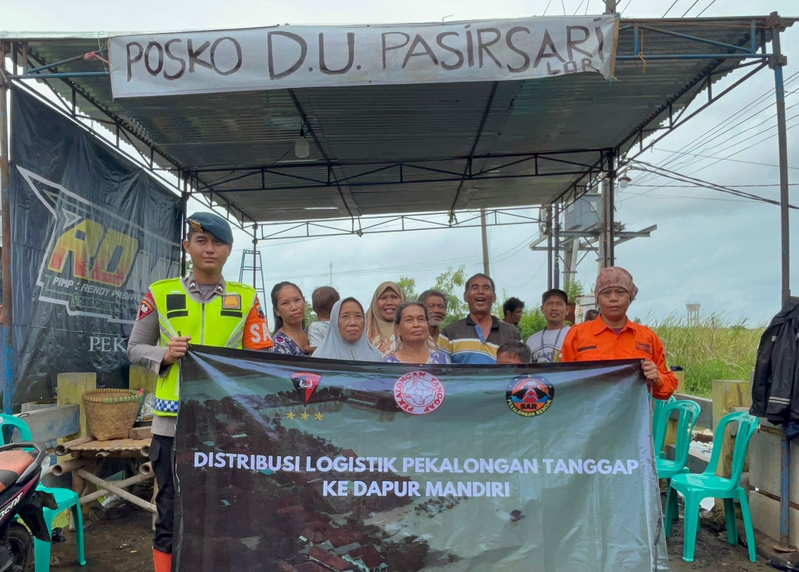 Komunitas Pekalongan Tanggap Salurkan Bantuan untuk 13 Dapur Umum Mandiri di Kota dan Kabupaten Pekalongan