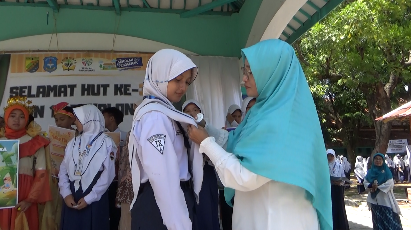Wujudkan SRA, 33 Agen Perubahan SMPN 13 Pekalongan Dikukuhkan 