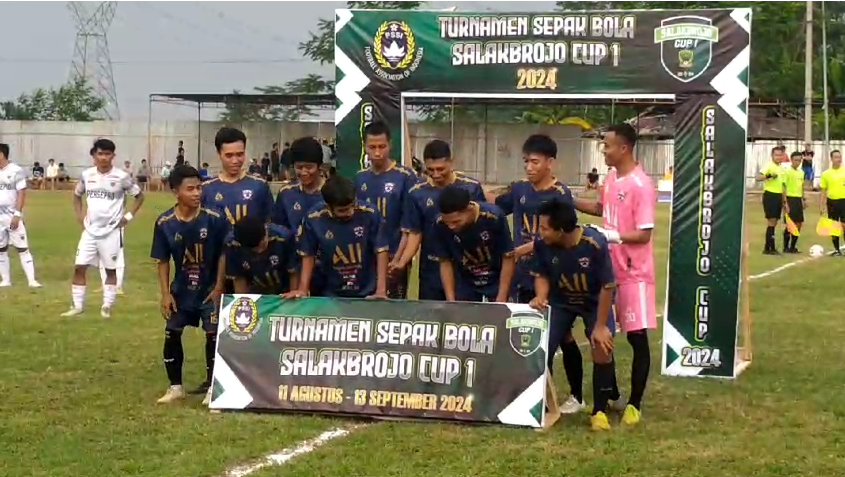 Turnamen Sepakbola Salakbrojo Cup 2024 Resmi Dibuka, Ini Pesan dari Askab dan DPRD Kabupaten Pekalongan
